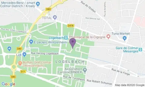 Localisation Callet Jean Claude