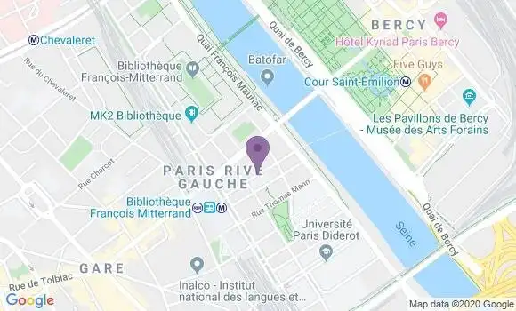 Localisation Ben Soussan Patrick