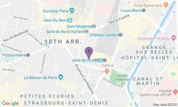 Localisation Georges Elisabeth