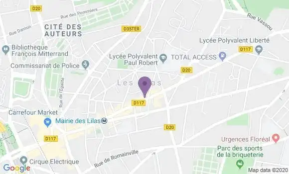 Localisation Morsain Marie Hélène