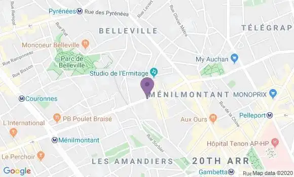 Localisation Mortamais Elizabeth
