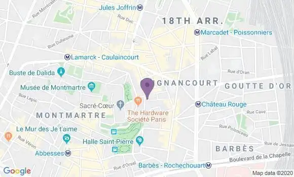 Localisation Neverre Thierry