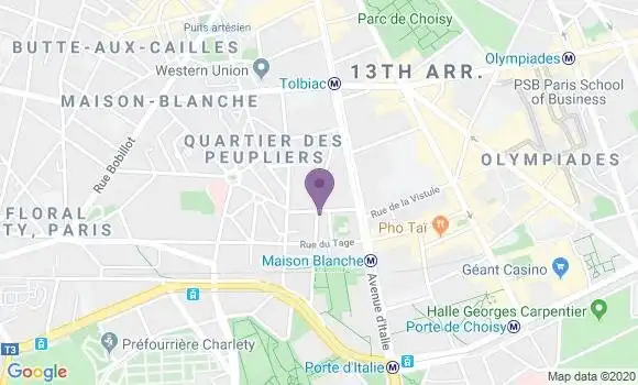 Localisation Pillaud Laurent