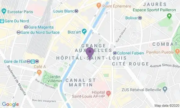 Localisation Riviere Krall Sophie