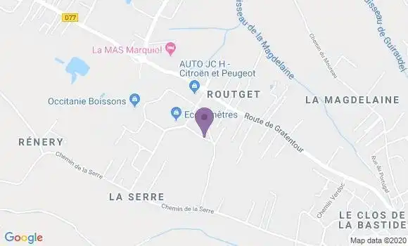 Localisation Chia Alain