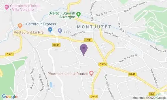 Localisation Ollier Michel