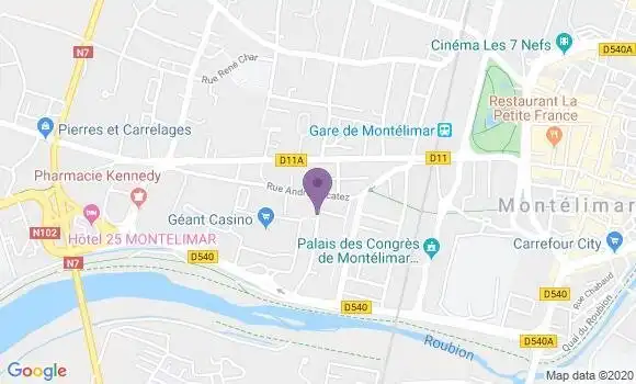 Localisation De Lauzun Robert