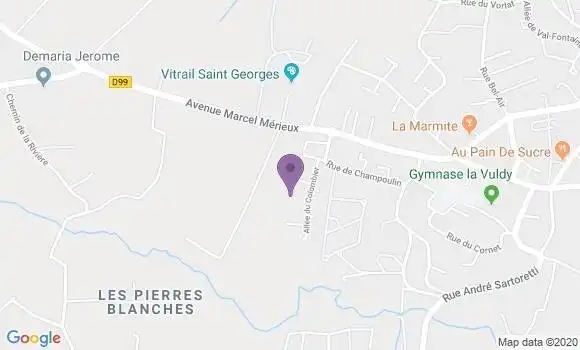 Localisation Van Den Bossche Véronique
