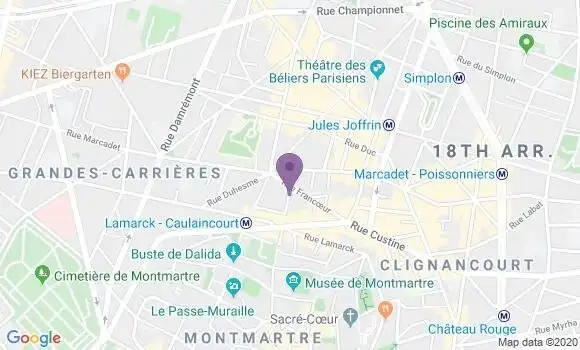 Localisation Bouteleux Marc