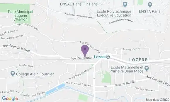 Localisation Ligouzat Pascale