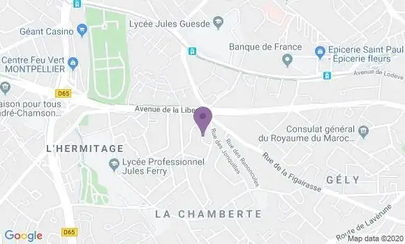Localisation Lapostat Bruno