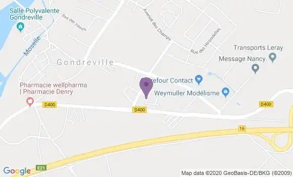 Localisation Tauvel Vincent