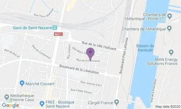Localisation Buet Jacques