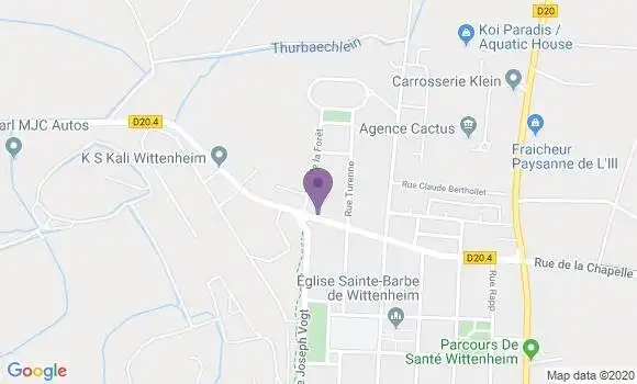 Localisation Nock Eric
