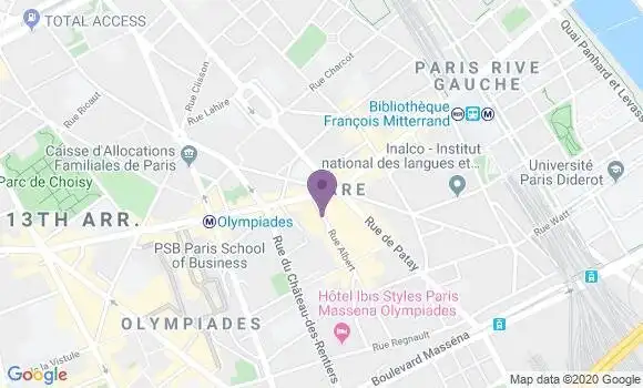 Localisation Poux Jean Luc