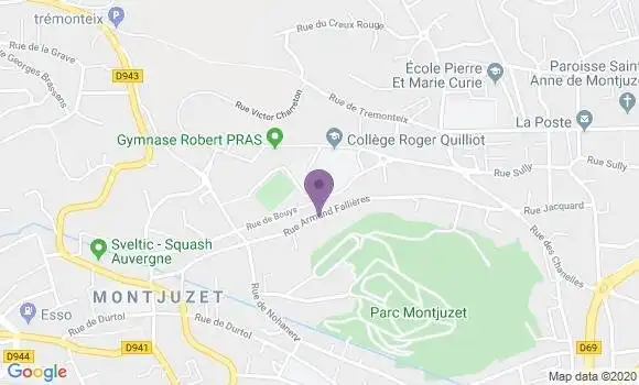 Localisation Gonin Auge Aline