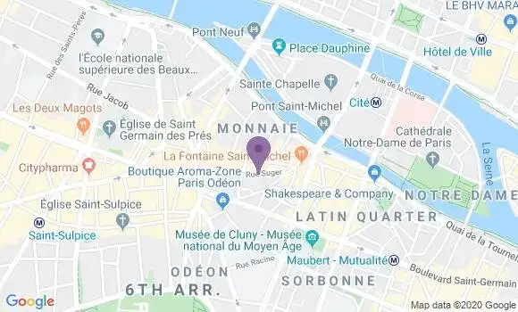 Localisation Gaubert Anne