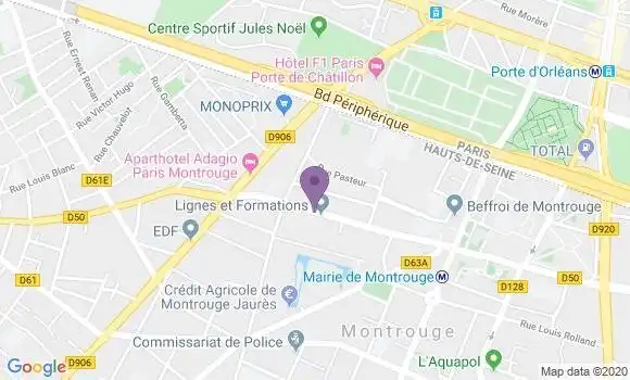 Localisation Lacaille Vincent