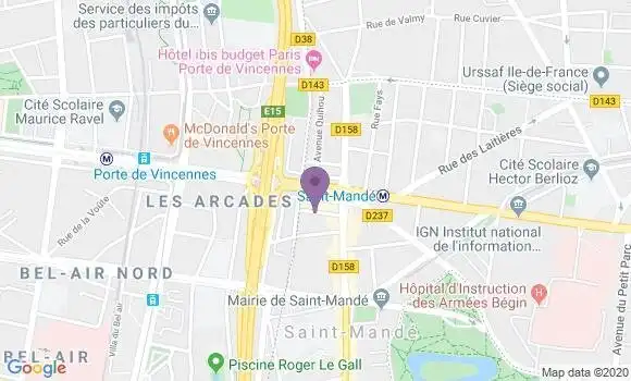 Localisation Aue Christa