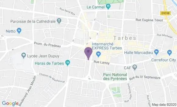 Localisation Estangoy Michel