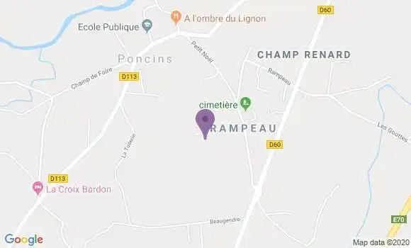 Localisation Jarrafoux Alain