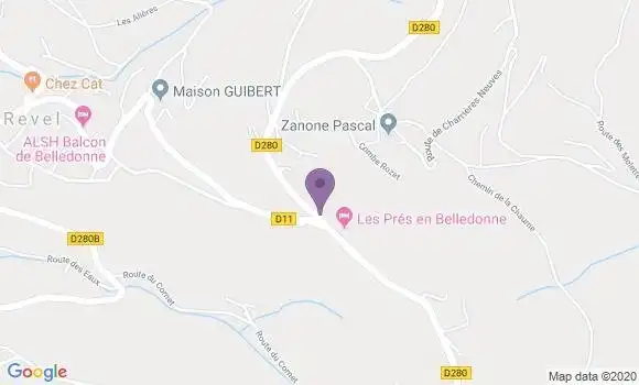 Localisation Sionnet Roland