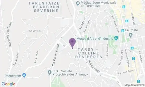 Localisation Schell Franck
