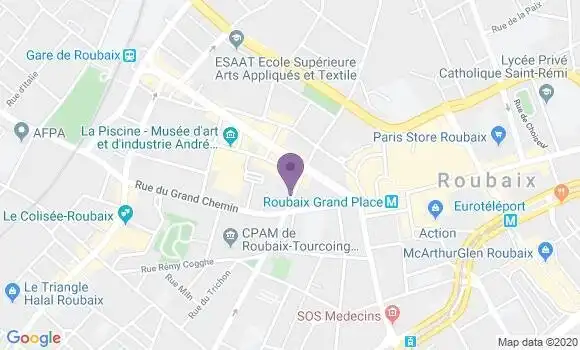 Localisation Jourdan Jean Philippe