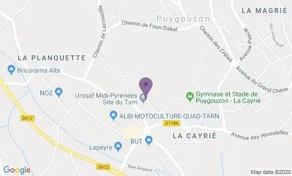 Localisation Sabatier Jean Pascal