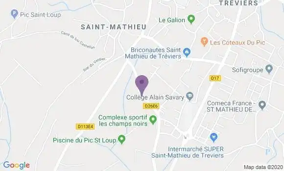 Localisation Jager Olivier