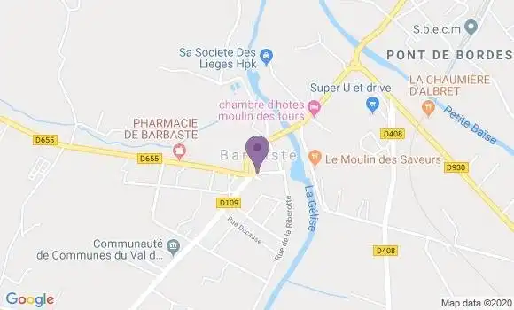 Localisation Fricard Jean Louis