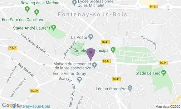 Localisation Bonnaud Xavier