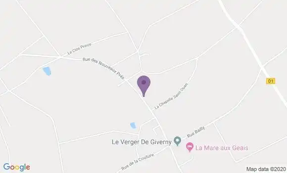 Localisation Chatain Philippe