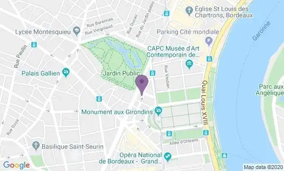 Localisation Touton Elisabeth