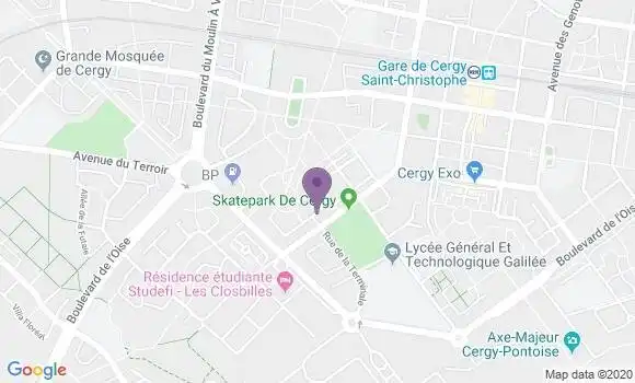 Localisation Davesne Nuran