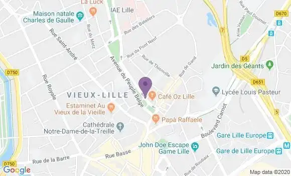 Localisation Bouchez Marie Pascale