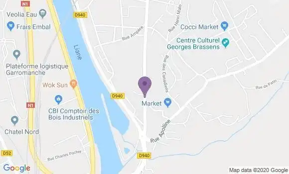 Localisation Fosse François Xavier