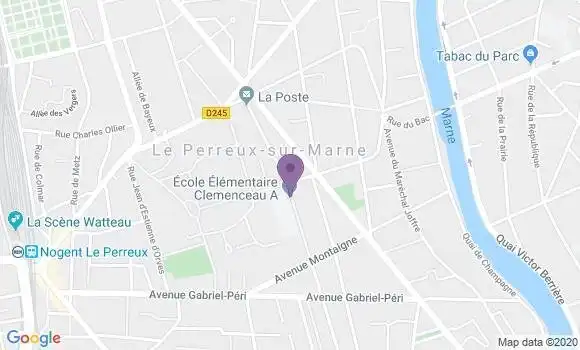 Localisation Comet Nathalie