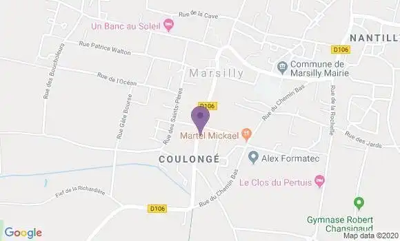 Localisation Aubineau Francis