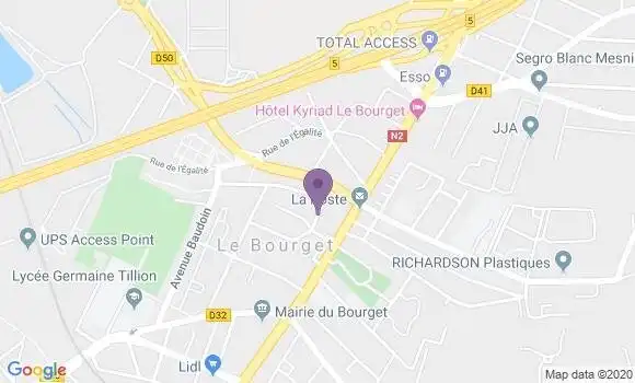 Localisation Moyat Nadine