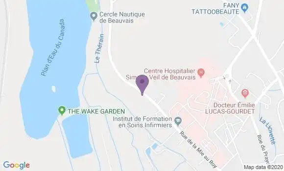 Localisation Fournal Sabine