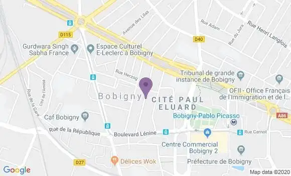 Localisation Bonga Bouna David