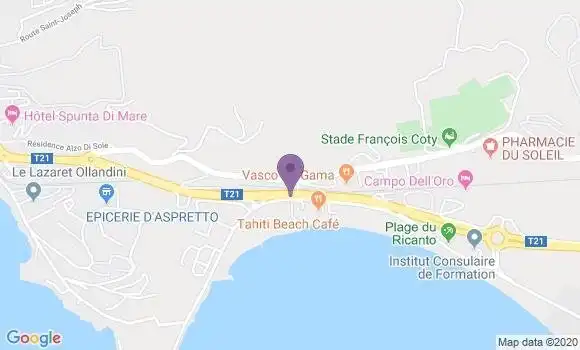 Localisation Alvau Claude