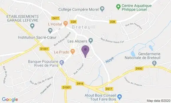 Localisation Plante Michel