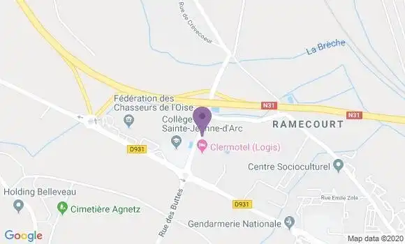 Localisation Simonneaux Xavier