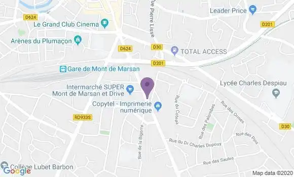 Localisation Daries Michel