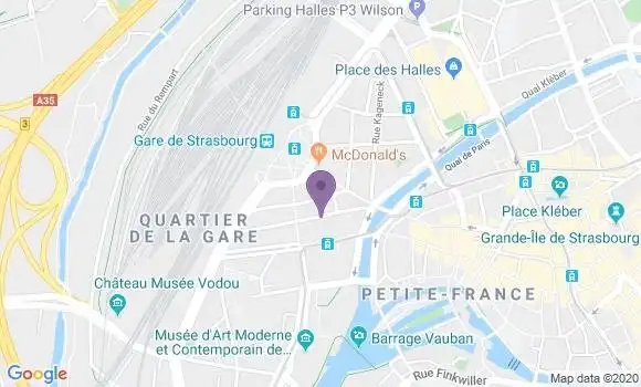Localisation Guene Franck