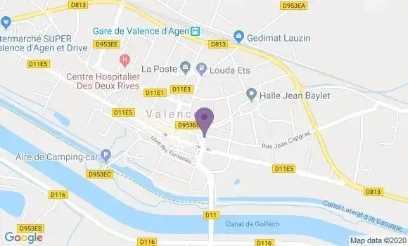 Localisation Medale Didier