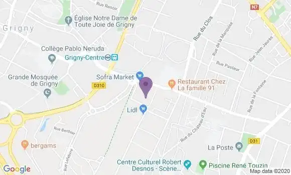 Localisation Arnoult Laurent
