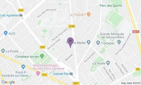 Localisation Balalud de Saint Jean Jacques